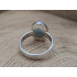Echt zilveren ring met Larimar
